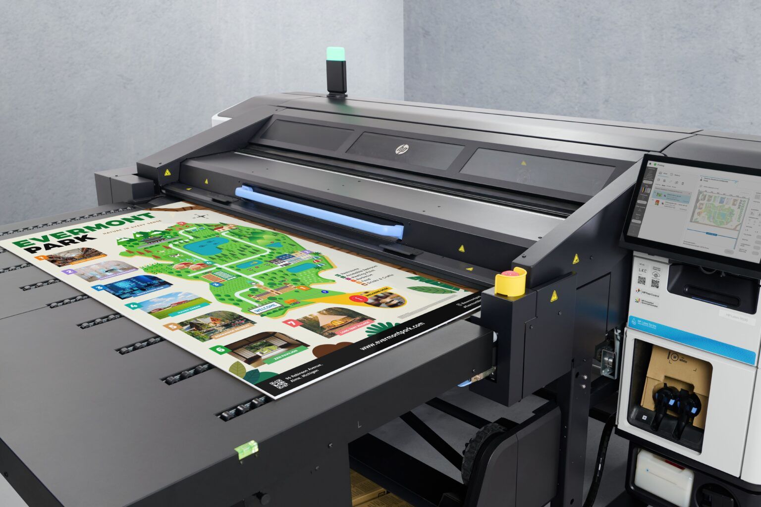 Pushing the boundaries with wide-format ink