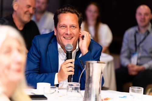 Neil Felton, FESPA CEO awarded Girls Who Print ally award