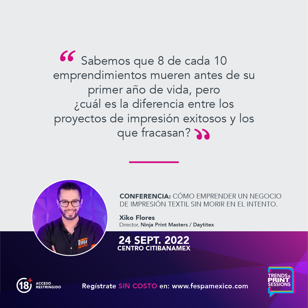 ¿Cómo emprender un negocio de impresión textil? Sin morir en el intento