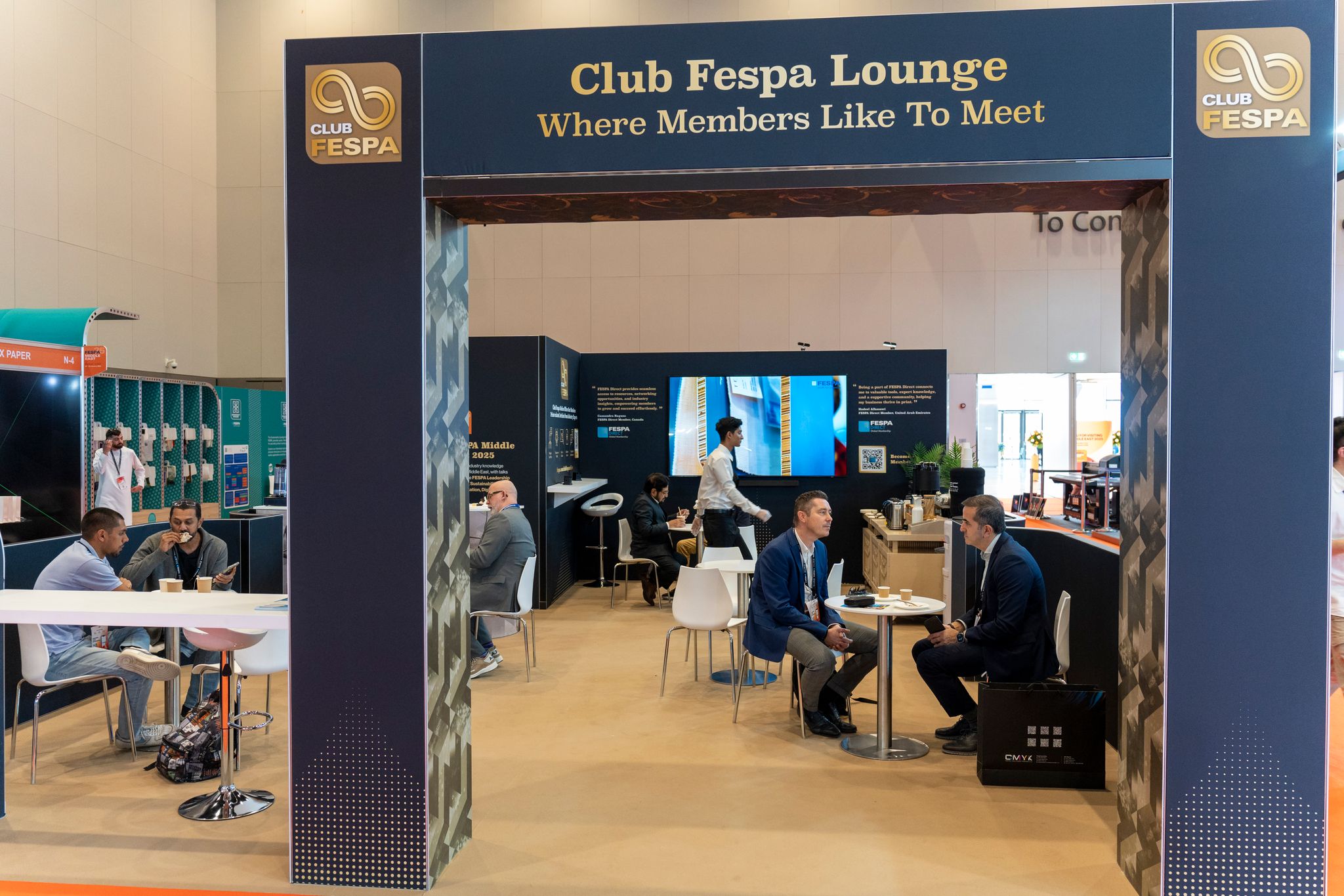 Club FESPA Lounge at FESPA Middle East