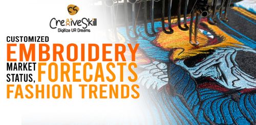 What's new in custom embroidery? An overview of unique uses, market status and forecasts.