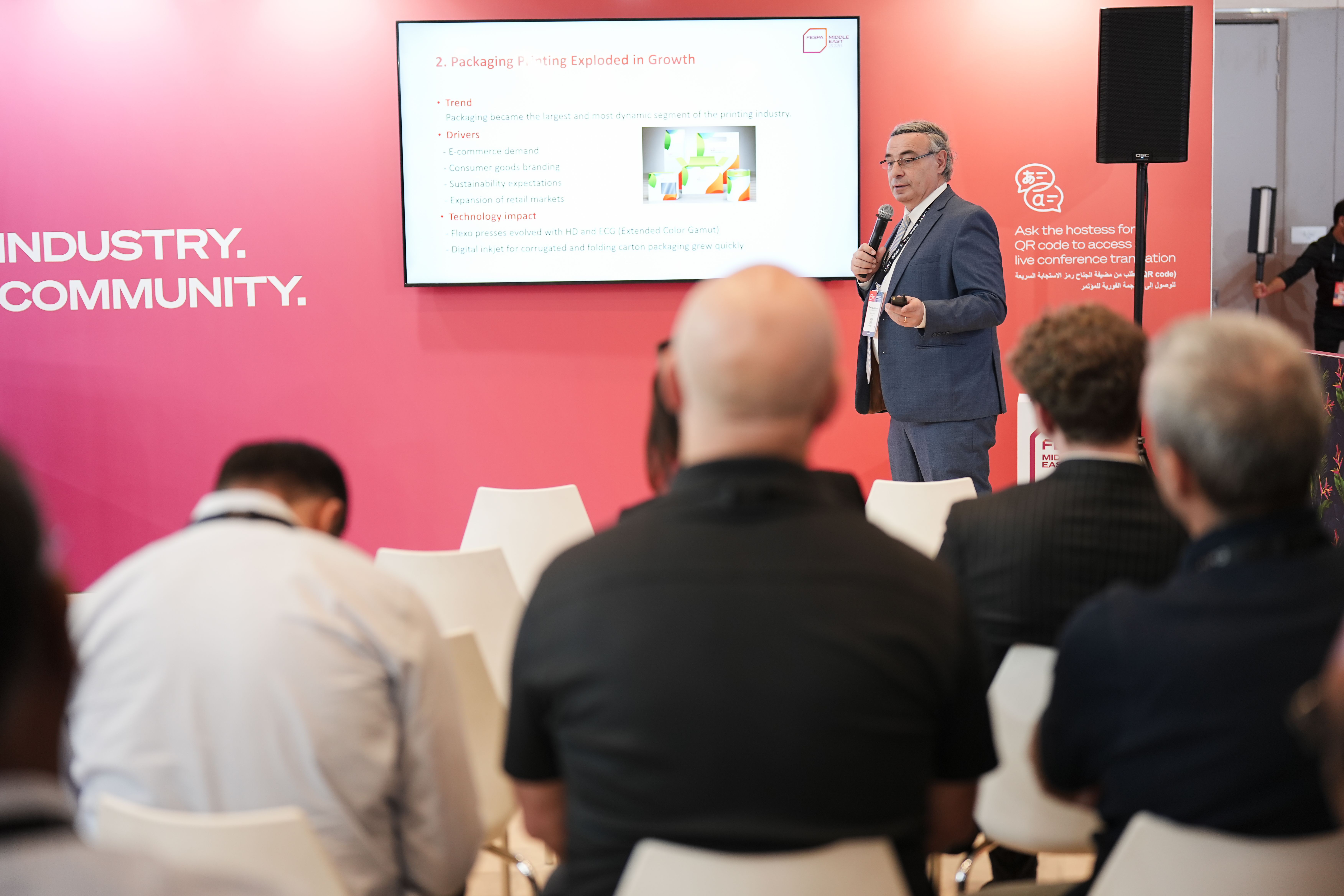 George Simonian, speaker at FESPA Middle East