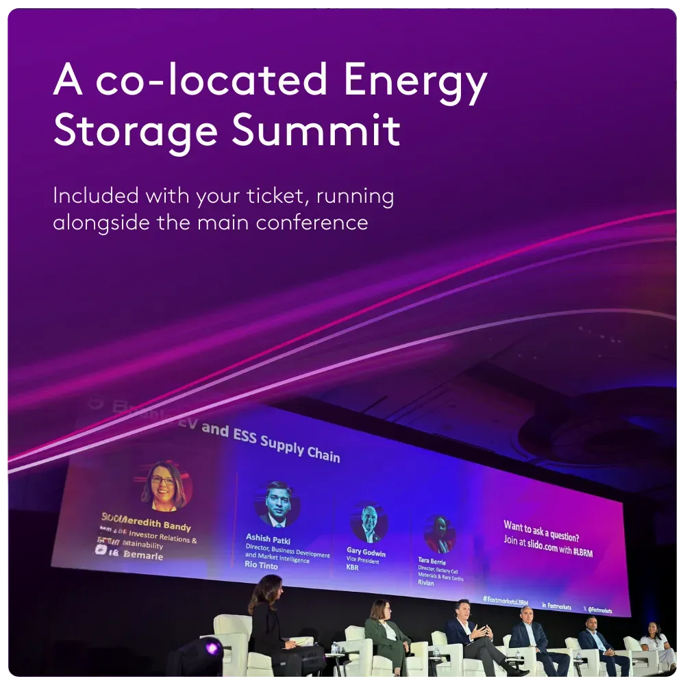 A co-located energy storage summit