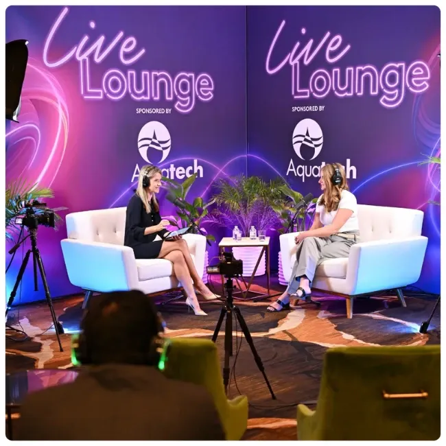 Live Lounge Sponsor - Aquatech