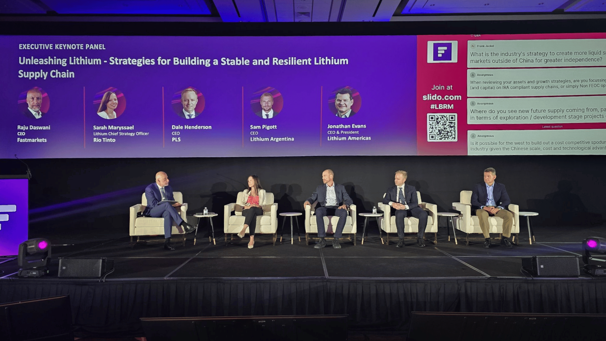 17th Fastmarkets Lithium Supply & Battery Raw Materials Conference 2025