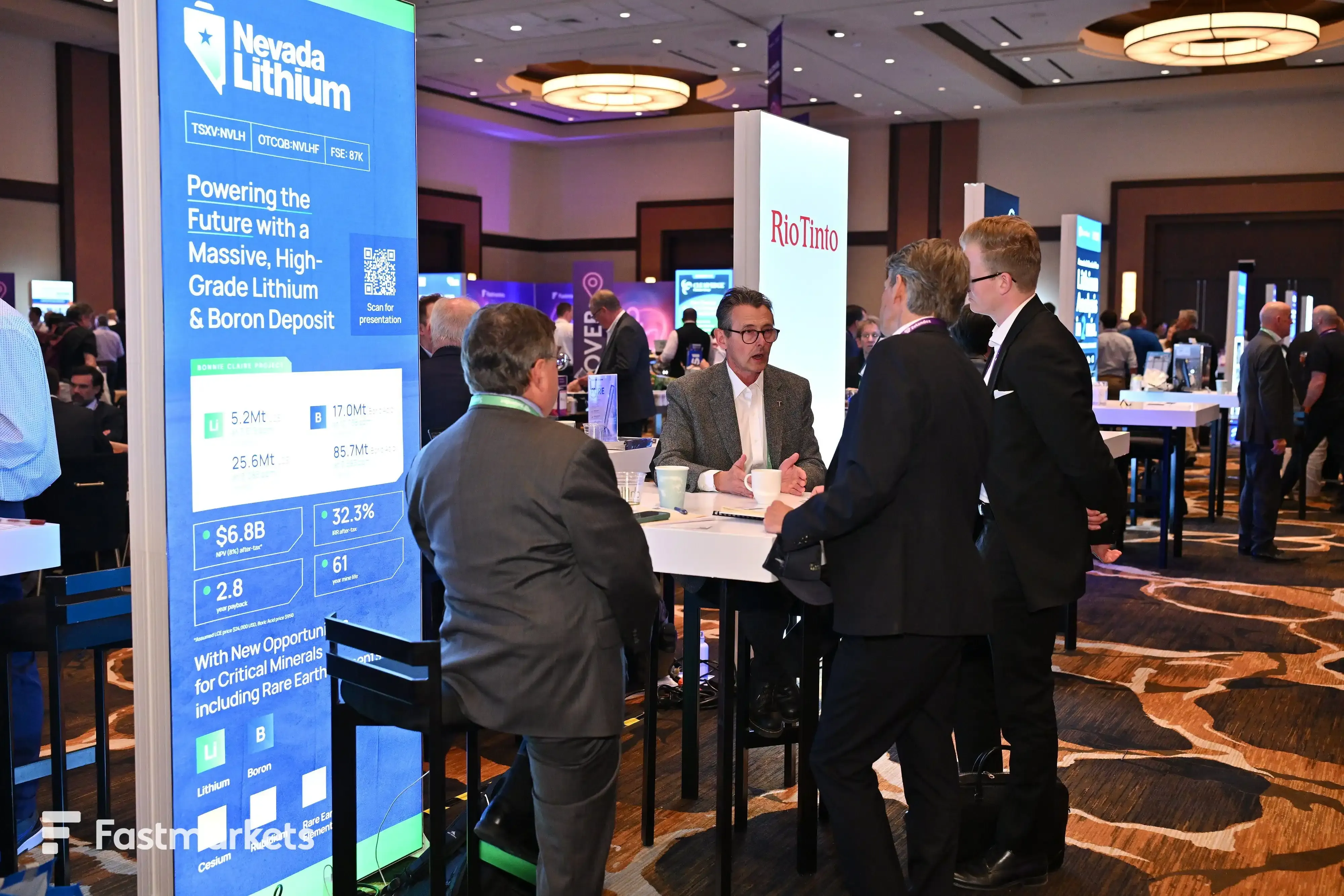 2027 sponsorship opportunities at Fastmarkets Global Lithium, Battery & Critical Materials