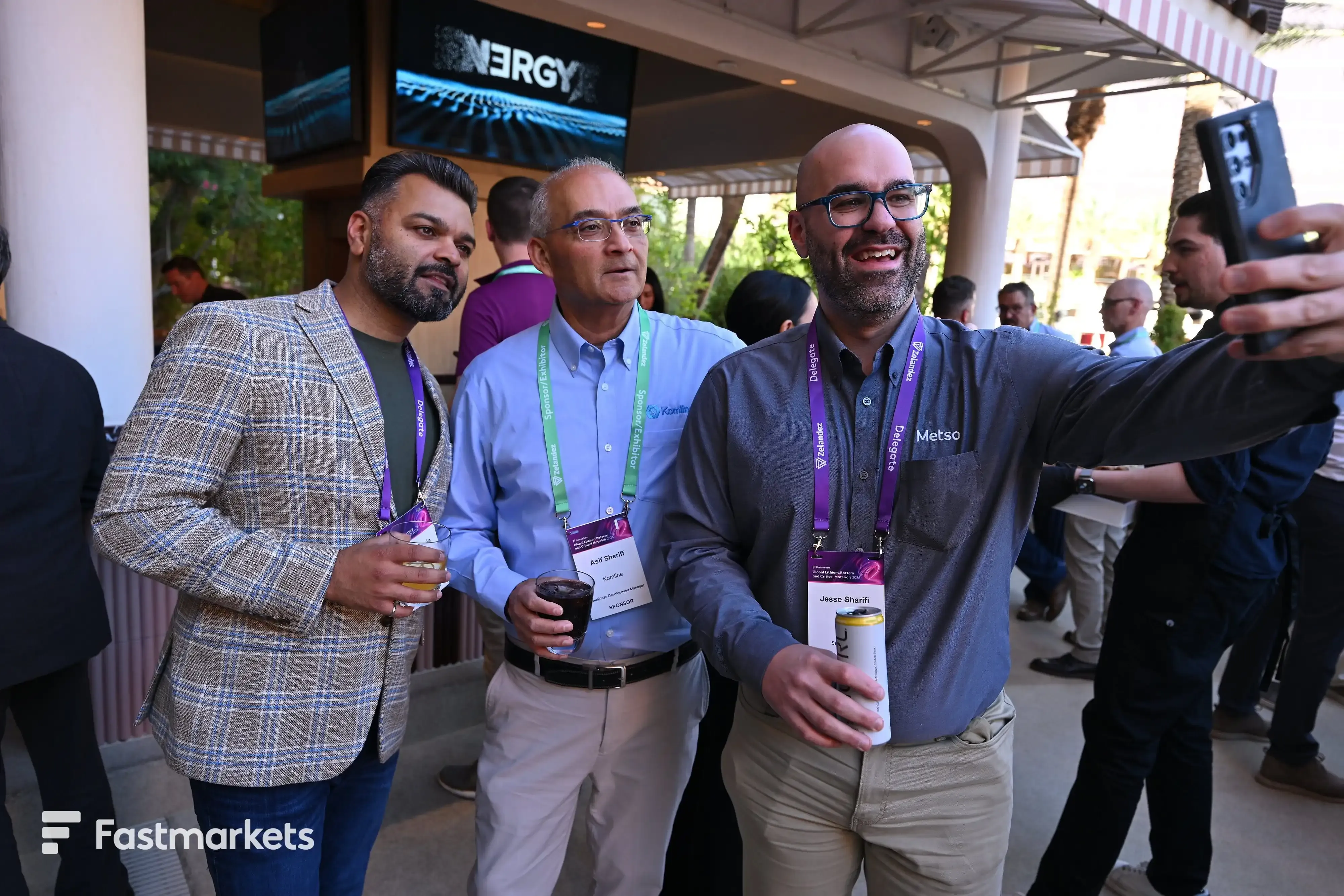 Delegates networking at Fastmarkets Global Lithium, Battery & Critical Materials