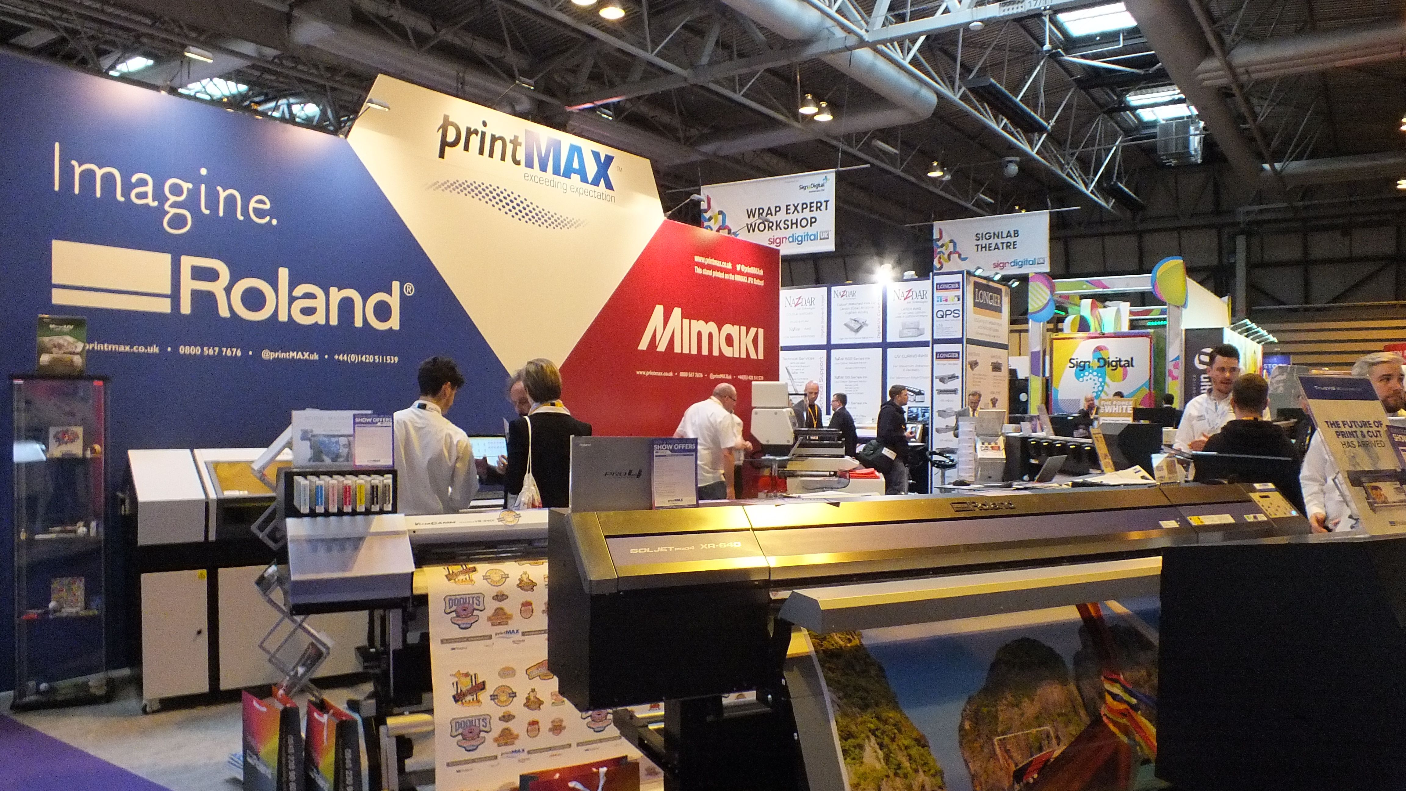 Get a little extra from printMAX at Sign & Digital UK
