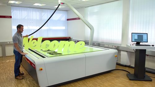Reach new business heights with Trotec's SP2000 large format laser cutter