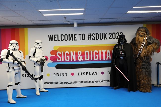 Space Creators Cause a Storm at Sign & Digital UK