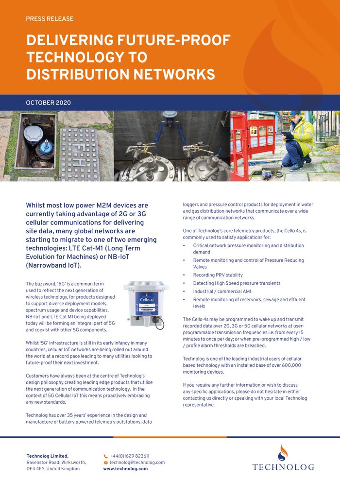 DELIVERING FUTURE-PROOF TECHNOLOGY TO DISTRIBUTION NETWORKS