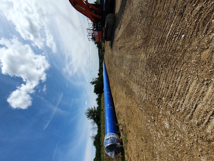 GPS PE Blue, the solution of choice for pipeline renewal programme