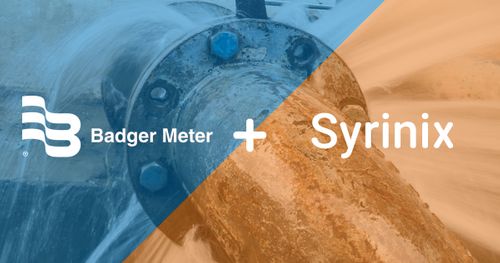 Badge Meter enhances smart water capabilities with acquisition of Syrinix