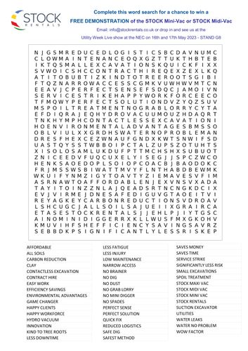 Word Search FREE DEMO Stock Rentals