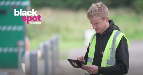 On site with Blackspot Networks