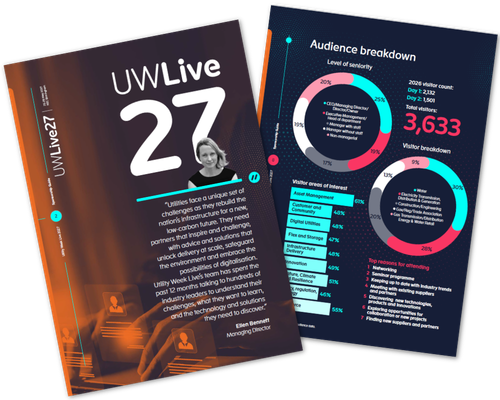 Utility Week Live 2027 - customer zone