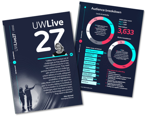 Utility Week Live 2027 - capital projects zone