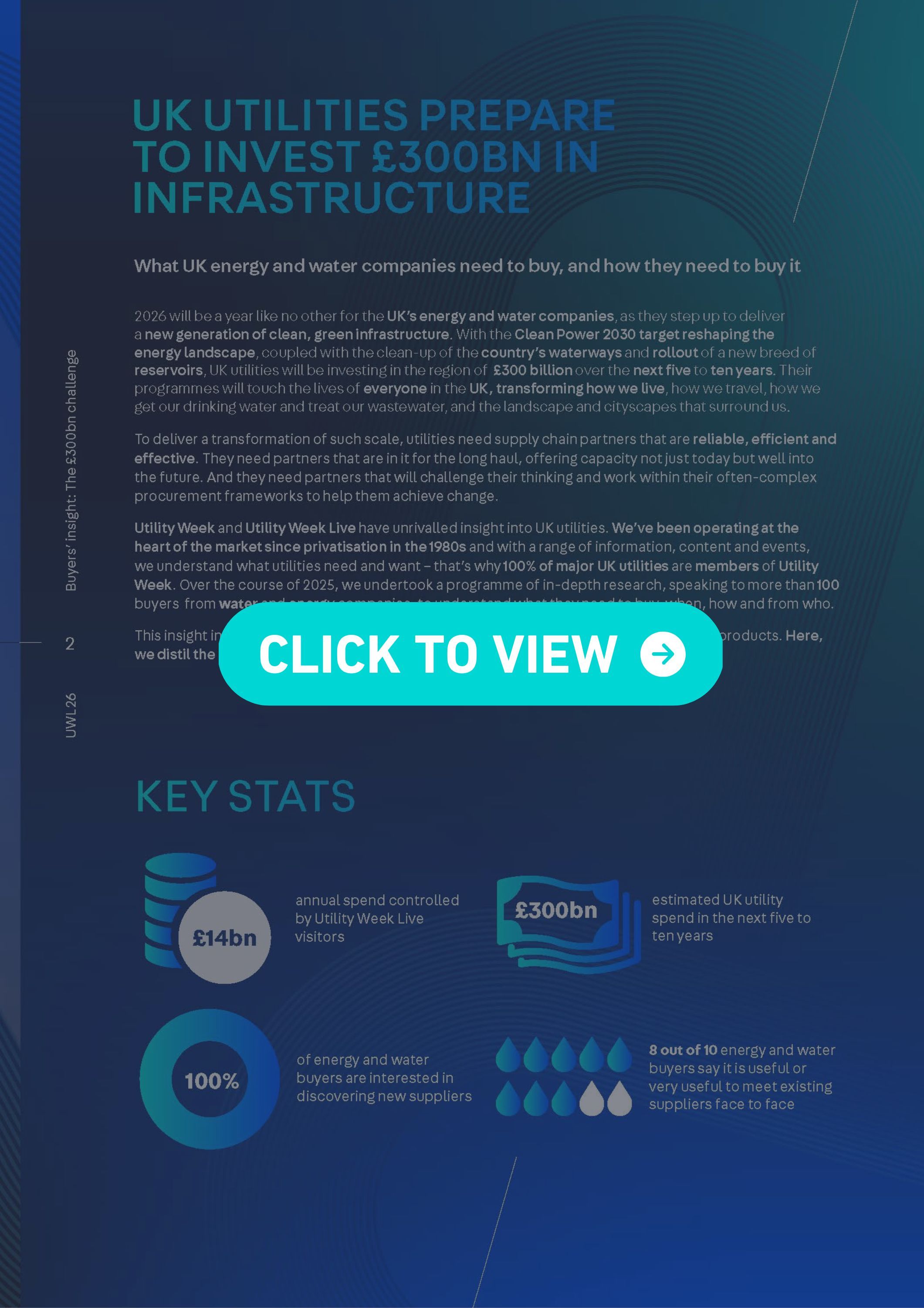 Utility Week Live - Buyers Insight Report