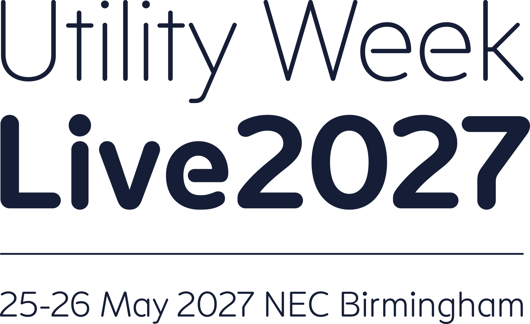Partner with Utility Week Live 2027