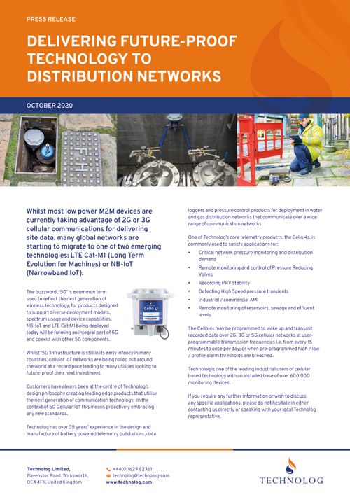 DELIVERING FUTURE-PROOF TECHNOLOGY TO DISTRIBUTION NETWORKS