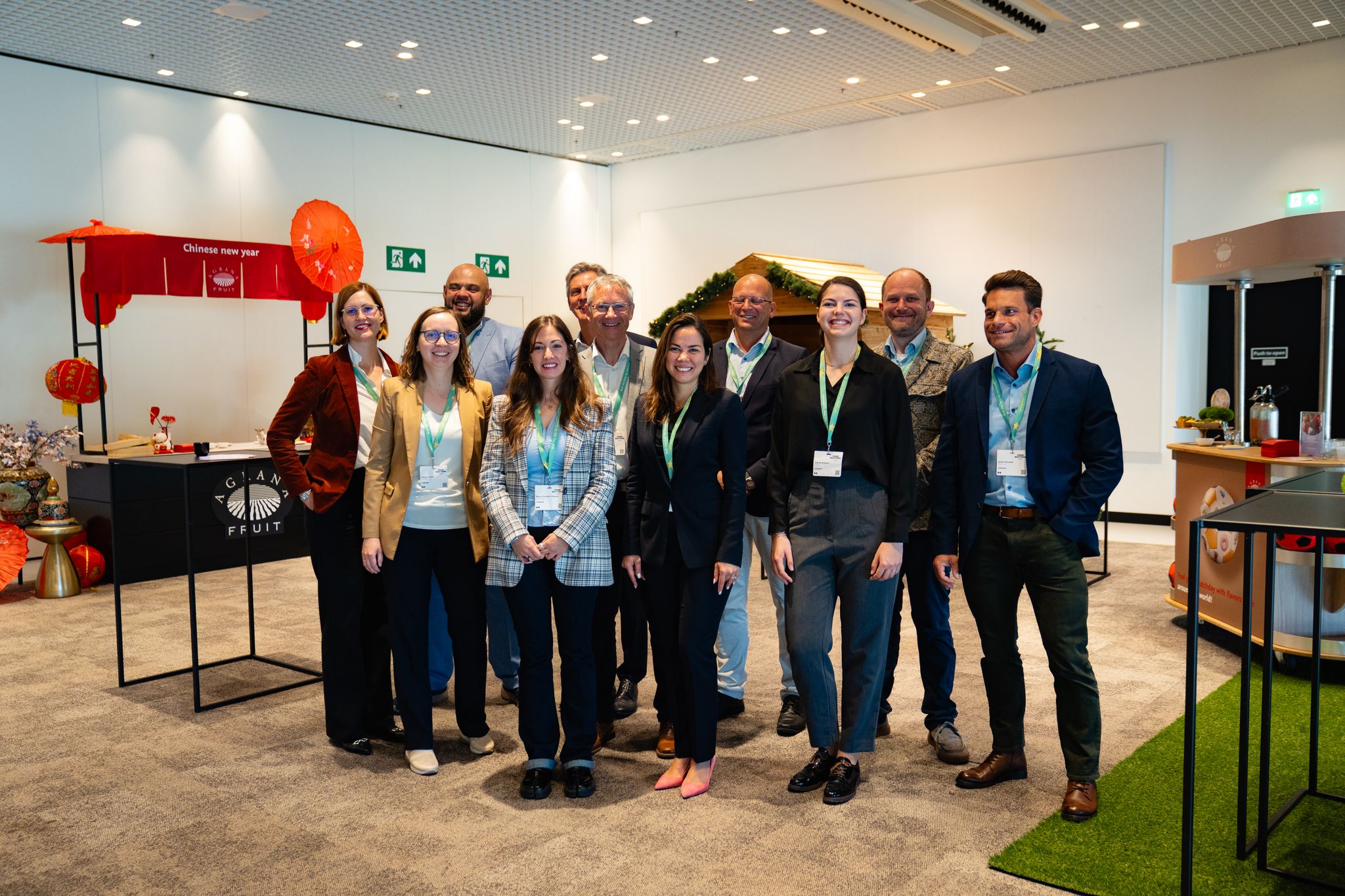 people posing for a picture