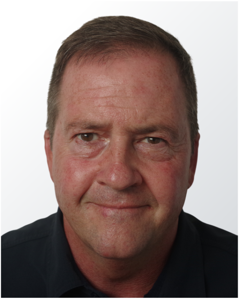 Man smiling