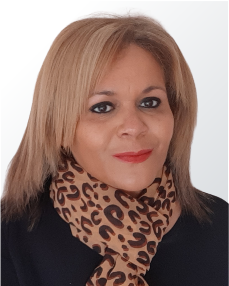 Woman smiling