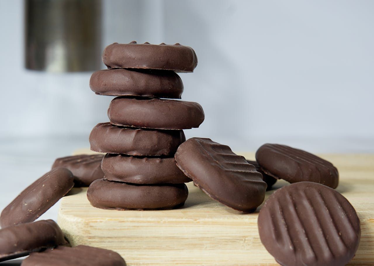 chocolate covered biscuits