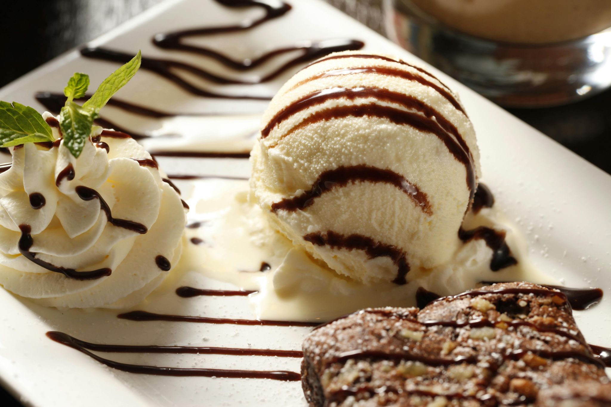 ice cream in a bowl