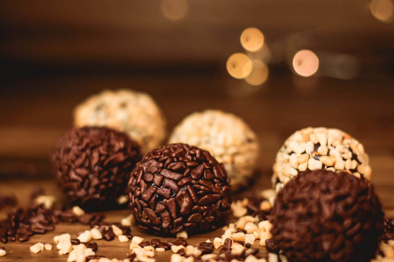 chocolate truffles