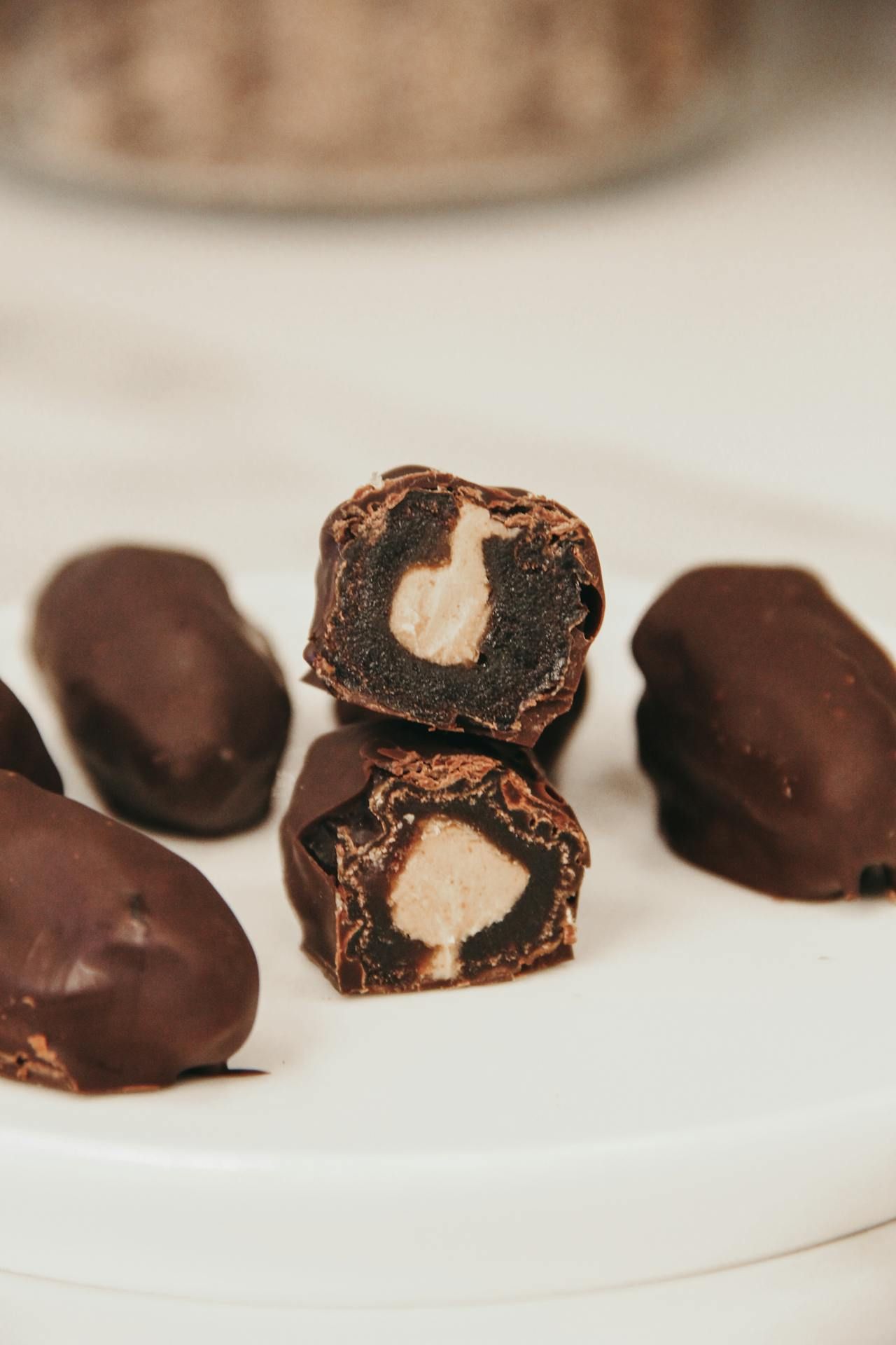 cream-filled chocolates