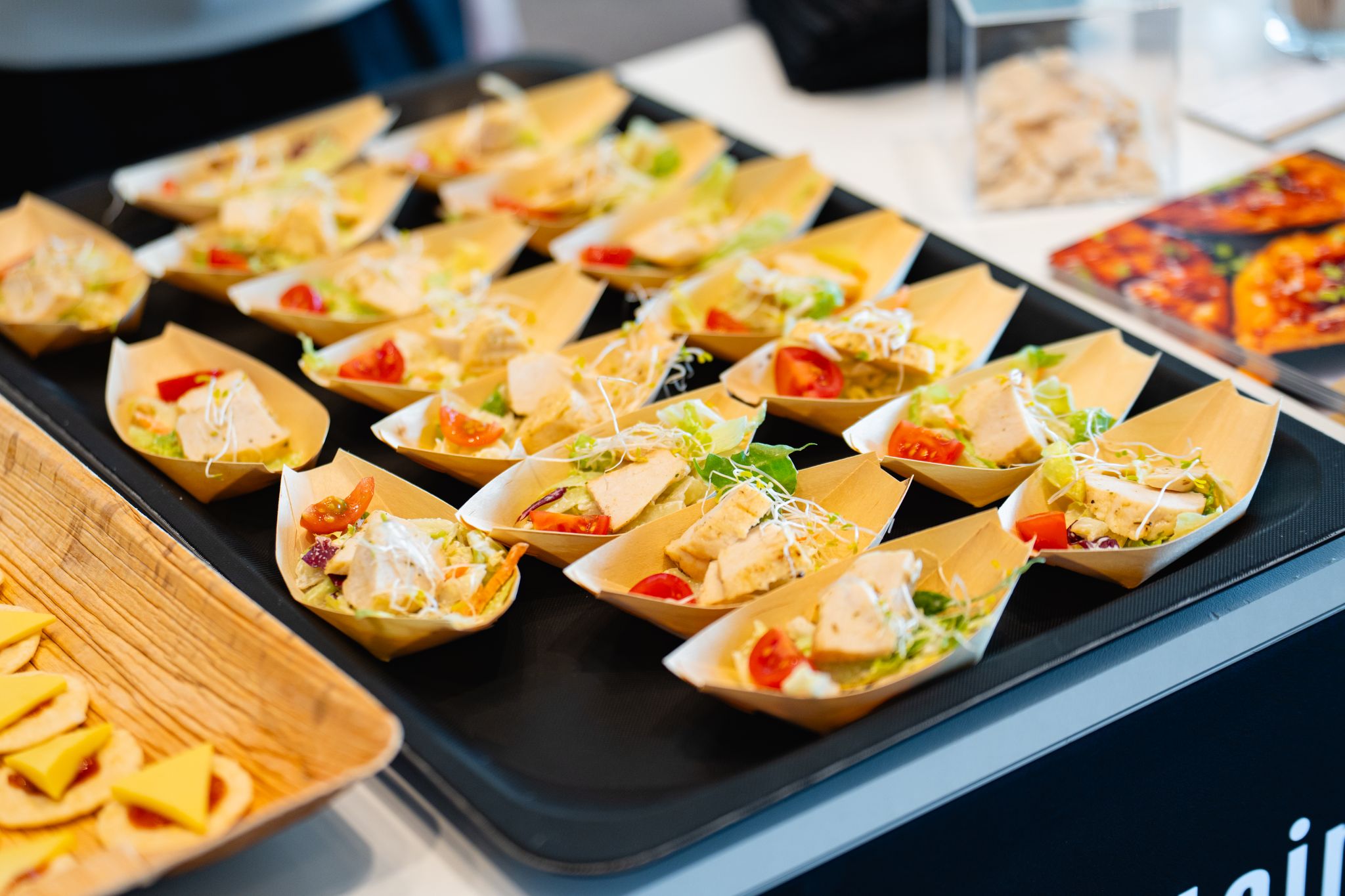 food in small containers