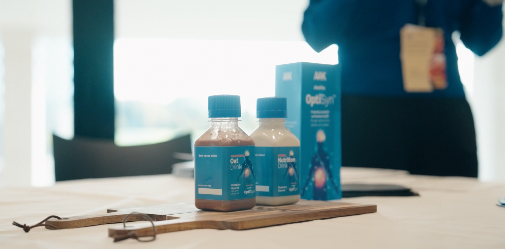 oat drink in a bottle 