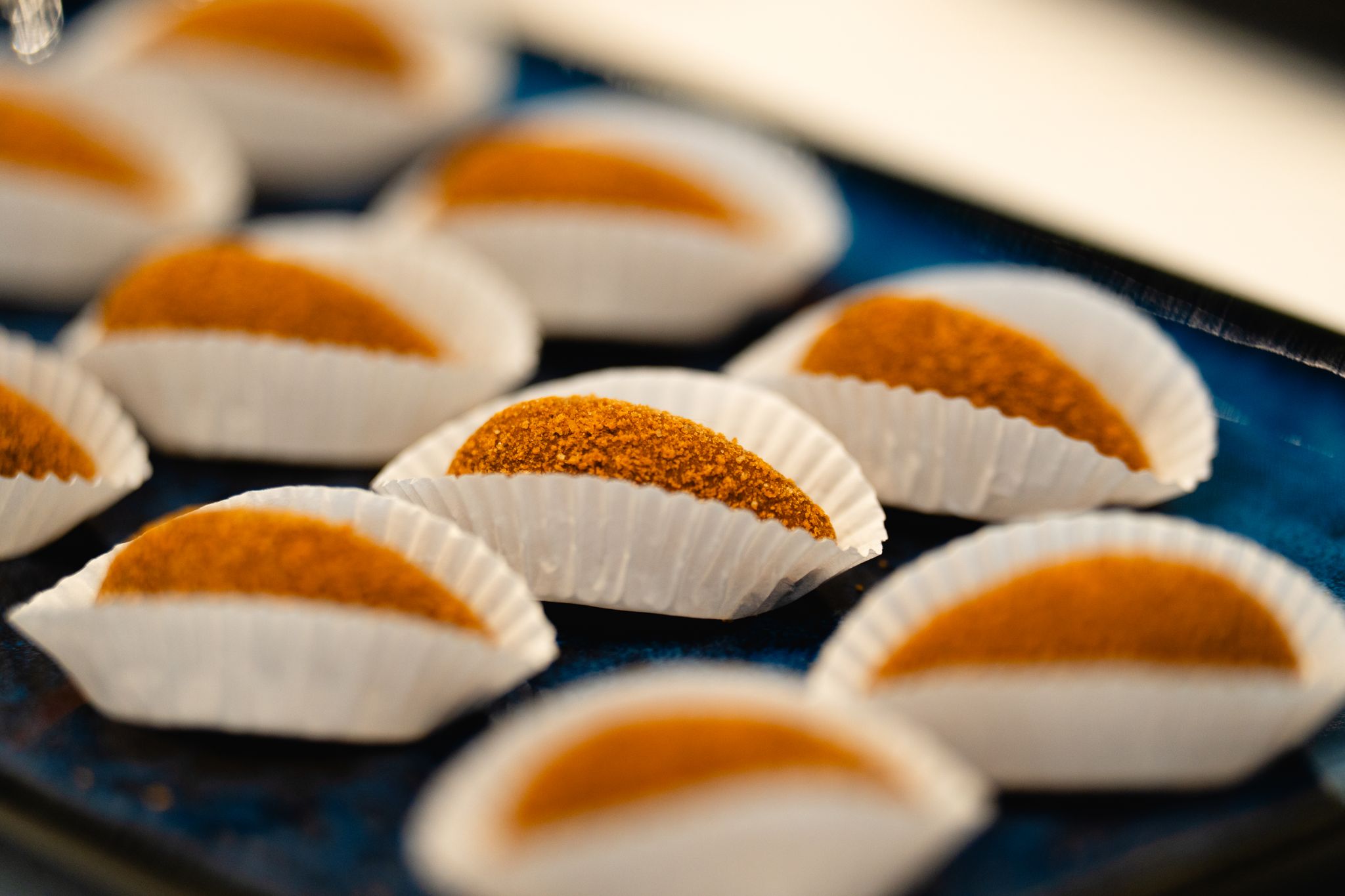 food wrapped in paper