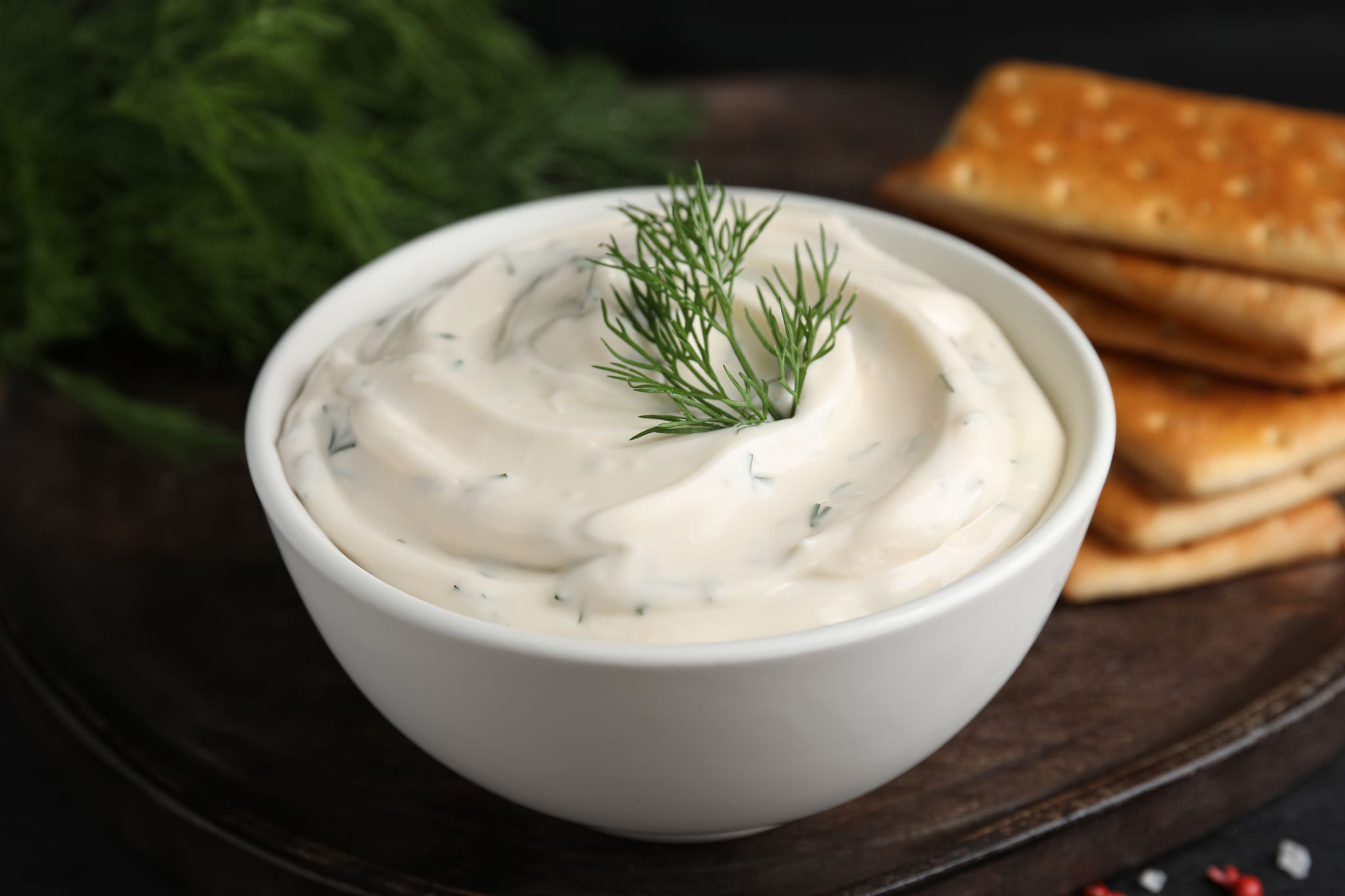 tartare sauce in a bowl