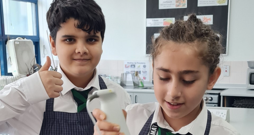 Inside the factory - the school kids getting a taste of the food industry
