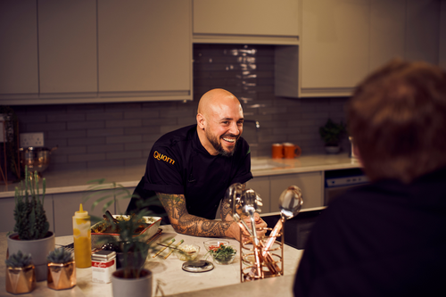 The musical prodigy who became Quorn's Executive Chef