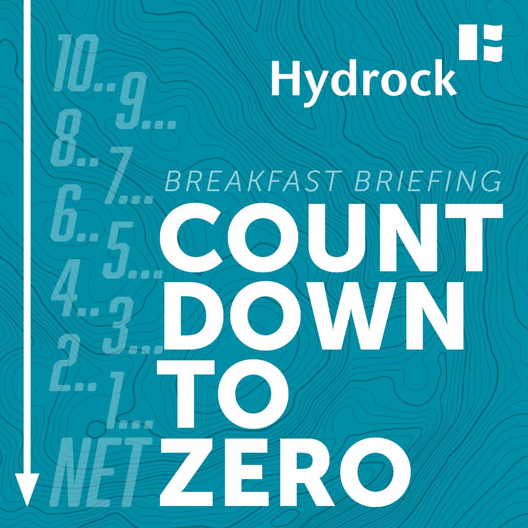 Breakfast Briefing: Countdown to zero - with Hydrock