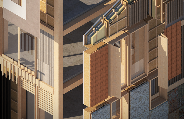Re-use and bio-based materials in new build housing