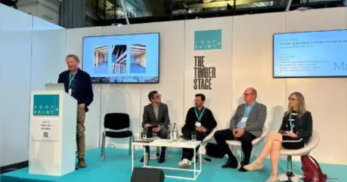 City & Country Design & Planning Director speaks at The Timber Stage at FOOTPRINT Conference