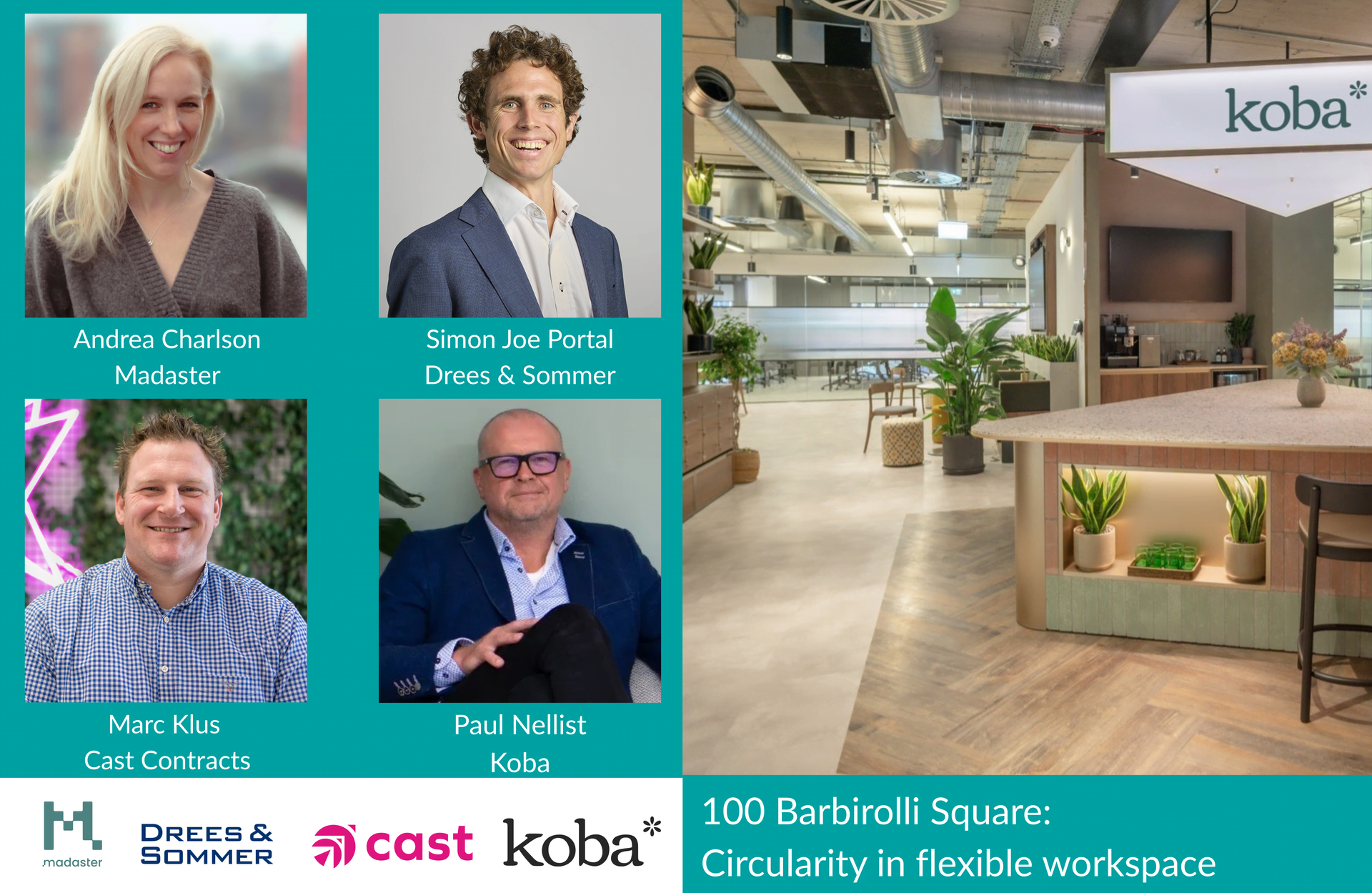 100 Barbirolli Square session at FOOTPRINT+