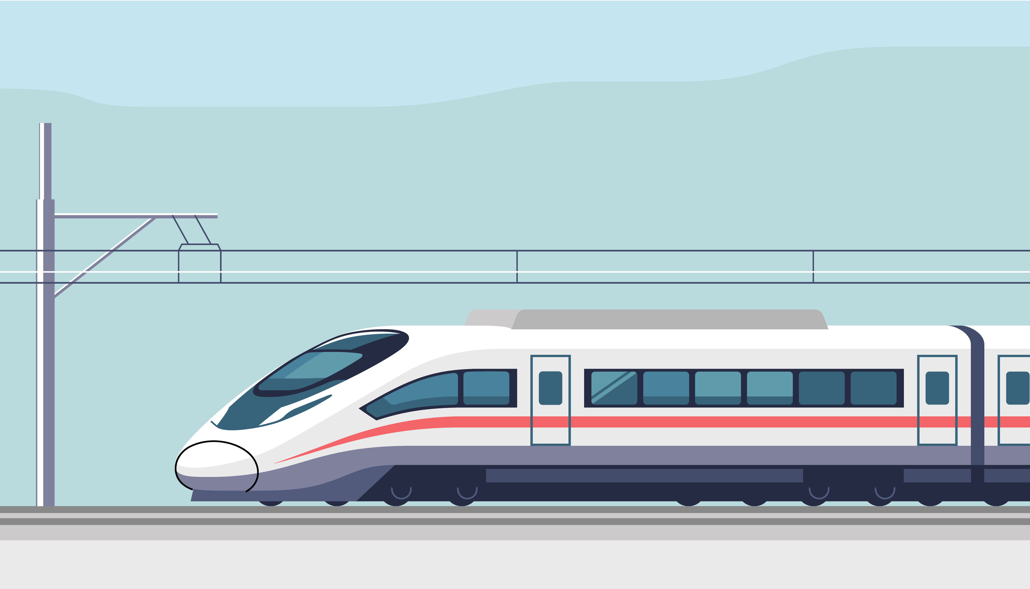 BY TRAIN