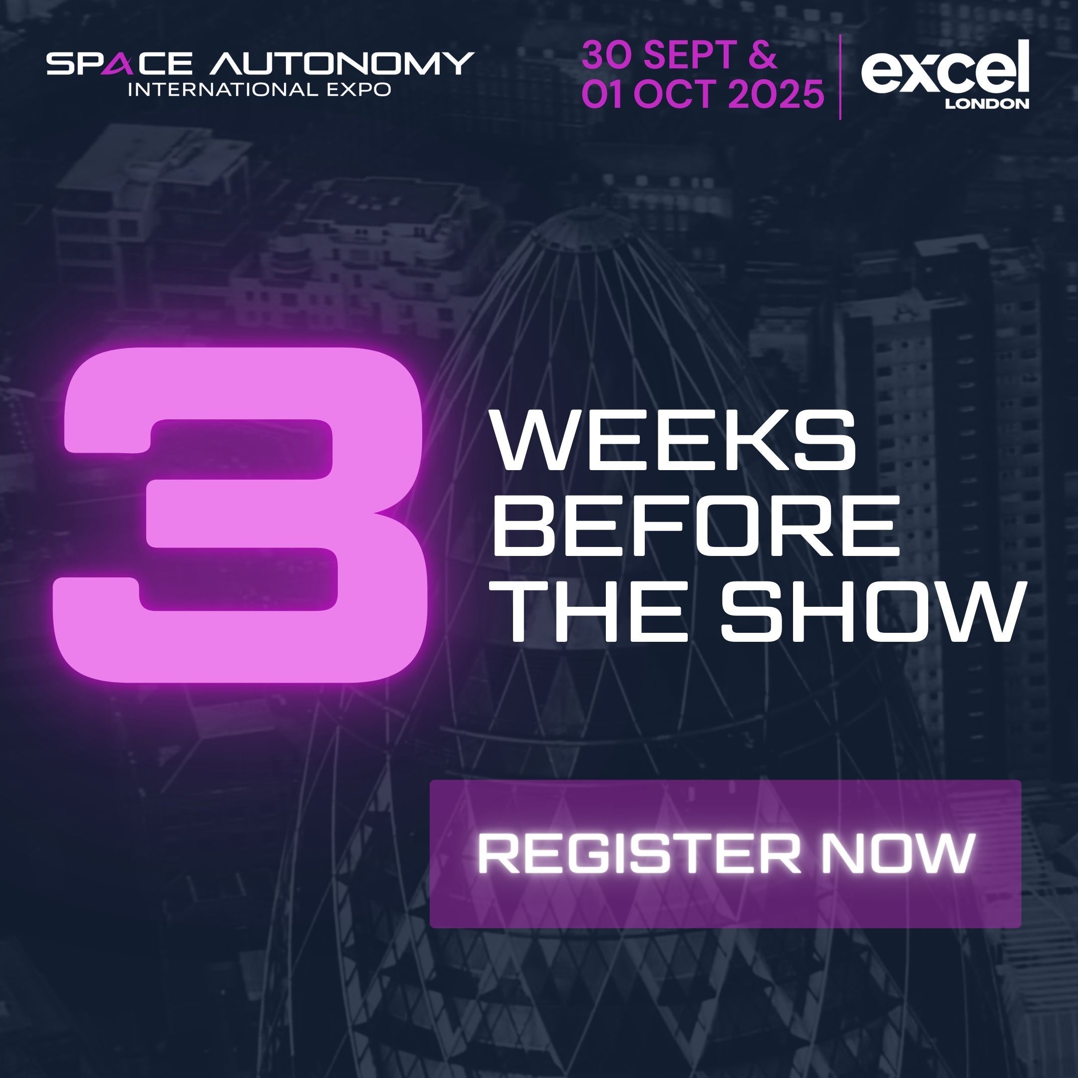 3 WEEKS TO GO