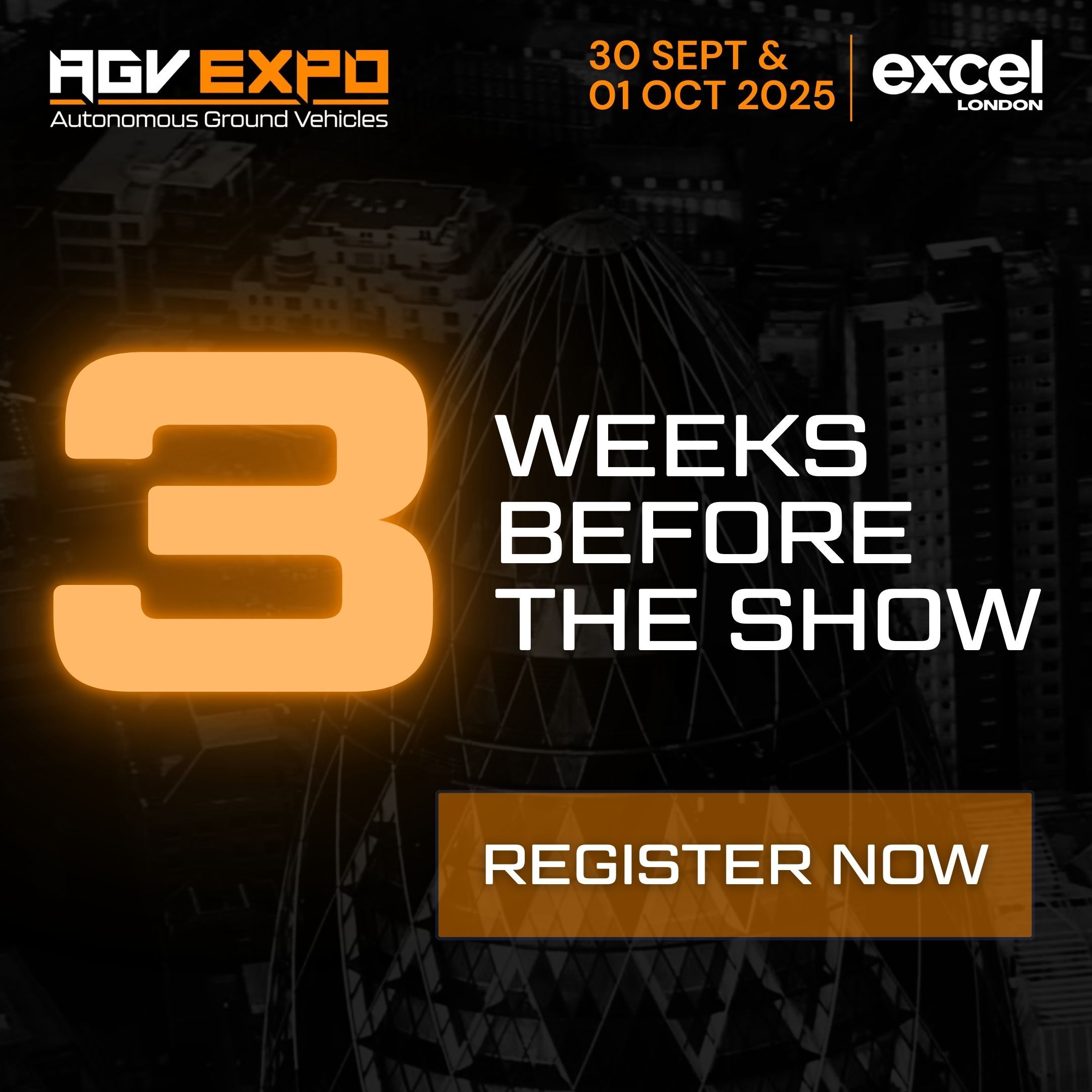 3 WEEKS TO GO
