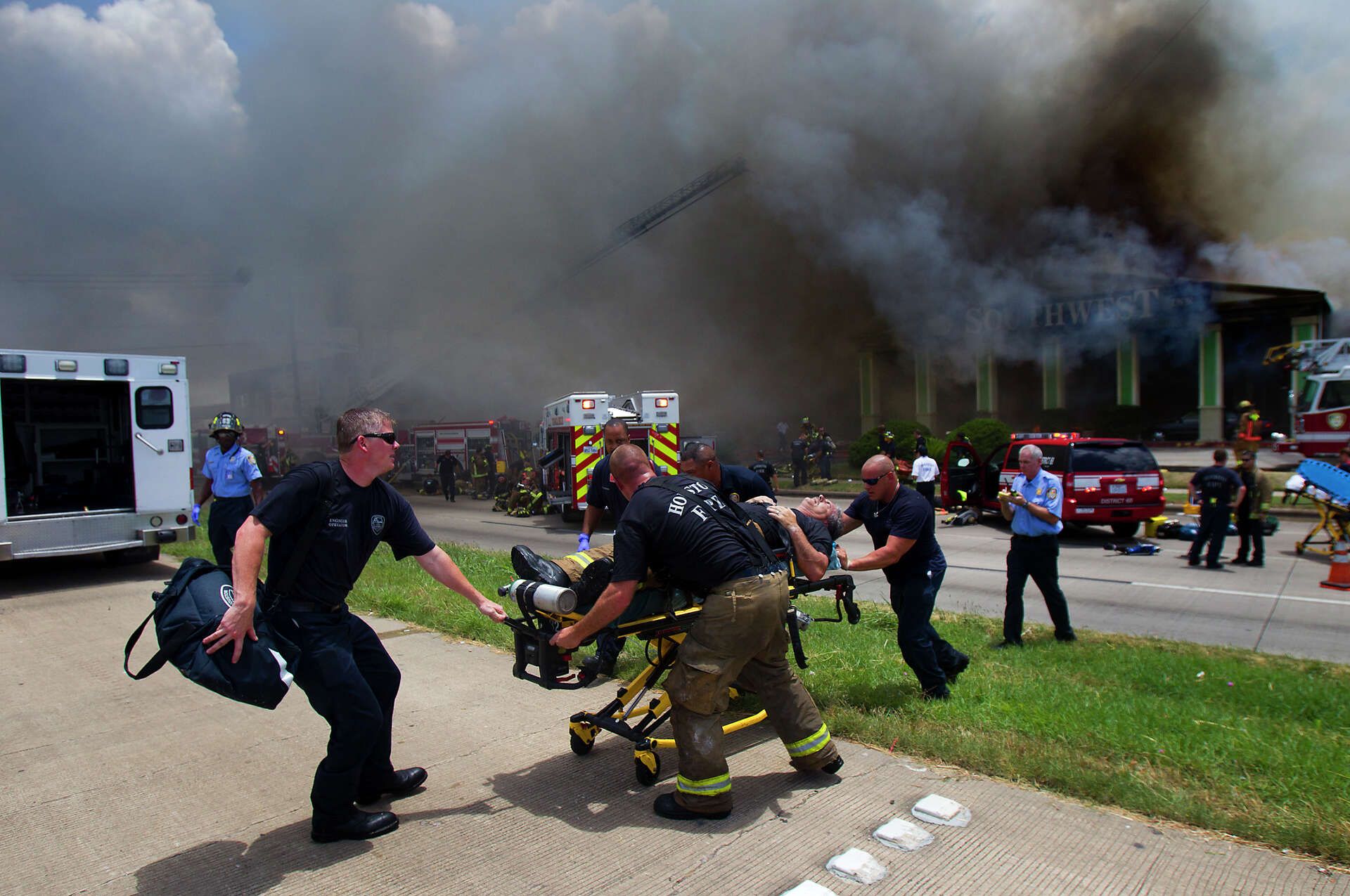 houston fire department first responders