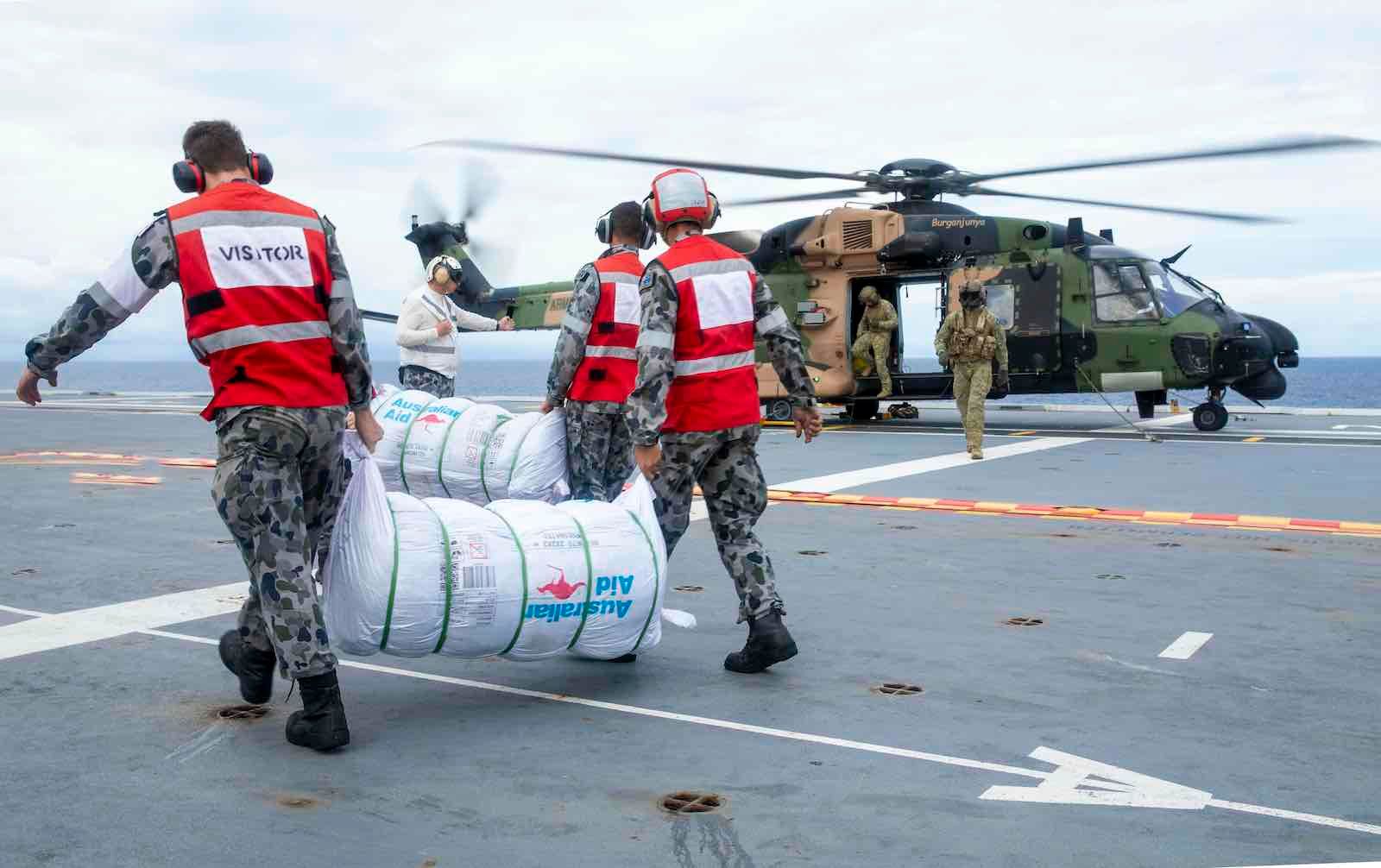 military disaster relief