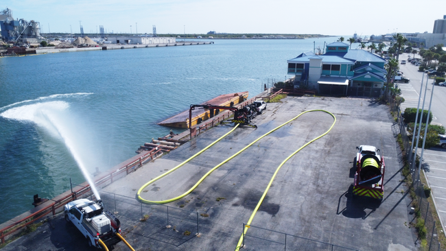 Utilizing Farming Techniques for Nontraditional Firefighting