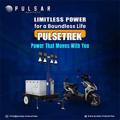 PulseTrek: The Ultimate Electricity Supplier Portable Trailer by Pulsar Industries