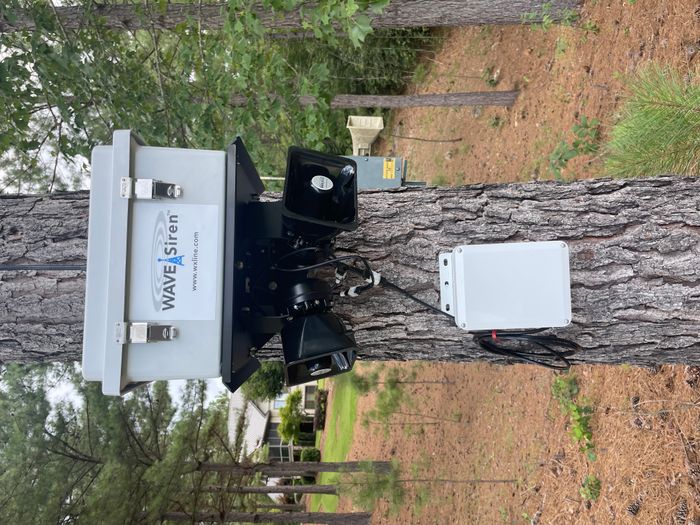 WAVE Siren Alerting Station