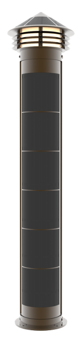 Streetleaf PATH solar bollard